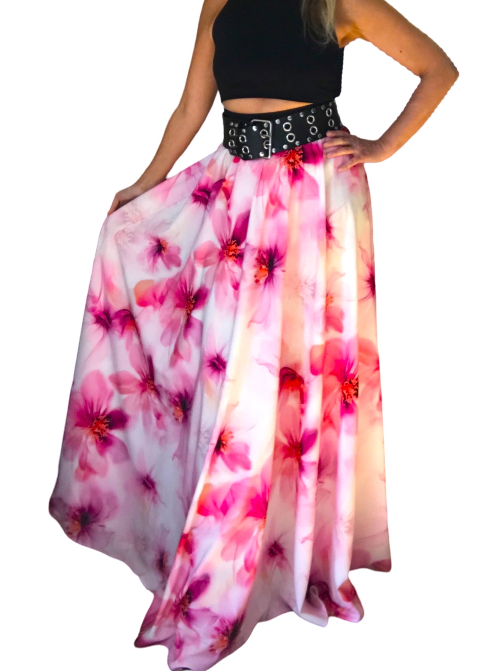 Dlouhá letní sukně - maxi sukně BOROS SK-L-PIN06